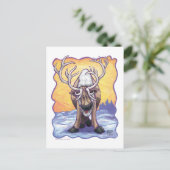 Rentiergeschenke und -zubehör postkarte (Stehend Vorderseite)