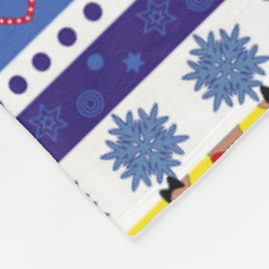 Rentierhaltung Fleecedecke (Ecke)