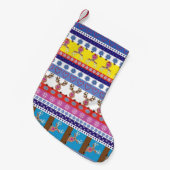 Rentierhaltung Kleiner Weihnachtsstrumpf (Vorderansicht (hängend))