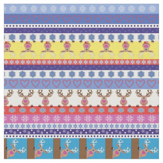 Rentierhaltung Stoff (Nahaufnahme)