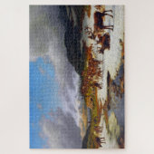 Rentierherde im Norden von Røros Puzzle (Vertikal)