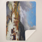 Rentierherde im Norden von Røros Sherpadecke (Vorderseite)