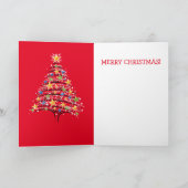 Rentierkatze in Liebe Weihnachten (Innenseite)