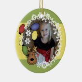 Rentierlampen - individualisierbare Foto Keramik Ornament (Rechts)