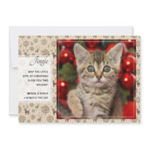 Rentiermuster und Skripttypografie - benutzerdefin