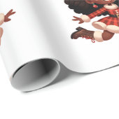 Rentierpapier Geschenkpapier (Rolleneckpunkt)