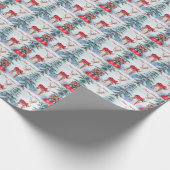 Rentierpapier Geschenkpapier (Ecke)