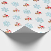 Rentierpapier Geschenkpapier (Ecke)