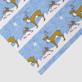 Rentierpapier zum Einfrieren Seidenpapier (Ausschnitt)