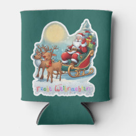 Rentierschlitten mit Rudi - Dosenkühler