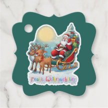 Rentierschlitten mit Rudi - 