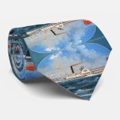 Rentiersteamboat 1850 krawatte (Gerollt)