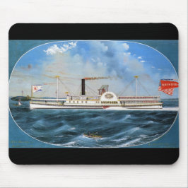 Rentiersteamboat 1850 mousepad