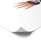 Rentierwannabe Poster (Ecke)