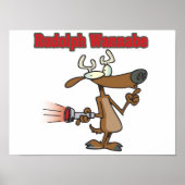 Rentierwannabe Poster (Vorne)