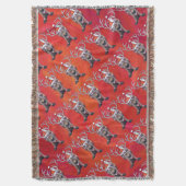 Rentierweihnachtsfest auf Green Decke (Vorderseite Vertikal)