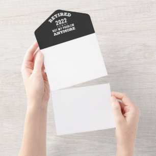 Rentner 2022 nicht Mein Problem Mehr Lustiges T-Sh All In One Einladung