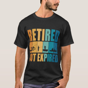 Rentner 2022 Vintage Angler Humor, Rentner Nicht A T-Shirt