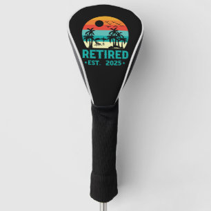 Rentner 2025 Ruhestand Golf Headcover