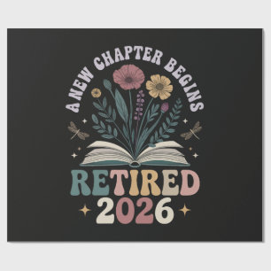 Rentner 2026 Ein neues Kapitel beginnt Geschenkpapier
