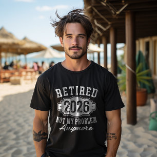 Rentner 2026 Lustiger Ruhestand 2026 Männer Frauen T-Shirt