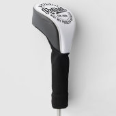 Rentner 2026 nicht mehr mein Problem Ruhestand Golf Headcover (angewinkelt)