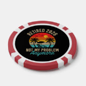 Rentner 2026 nicht mehr mein Problem Ruhestand Pokerchips (Einzeln)