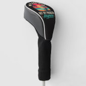 Rentner 2026 Nicht Mein Problem Mehr  Golf Headcover (angewinkelt)