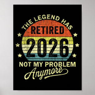 Rentner 2026 Ruhestand 2026 Poster