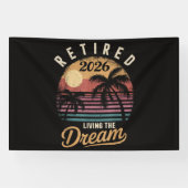 Rentner 2026 Traumruhestand Banner (Horizontal)
