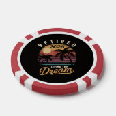 Rentner 2026 Traumruhestand Pokerchips (Einzeln)