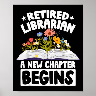 Rentner Bibliothekar neues Kapitel beginnt Ruhesta Poster