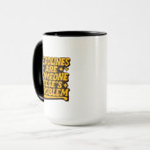 Rentner-Büroleiter-Mug Ruhestands-Geschenk Tasse (Vorderseite Links)