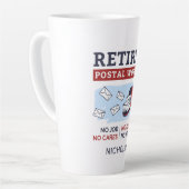 Rentner des Postdienstmitarbeiters Milchtasse (Linke Ecke)