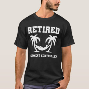 Rentner Dokumentencontroller-Kollege Ruhestand T-Shirt