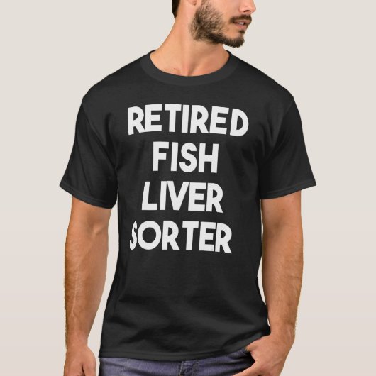 Rentner Fischleber Sortierer T-Shirt (Vorderseite)