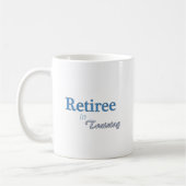 Rentner im Training Kaffeetasse (Links)