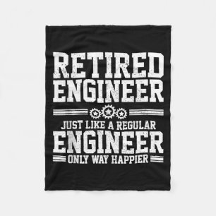 Rentner Ingenieur Ingenieurwesen Lustiger Spruch R Fleecedecke