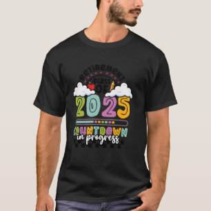 Rentner Klasse 2025 Alterszählung Pr T-Shirt