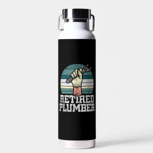 Rentner-Klempner-Rente Trinkflasche