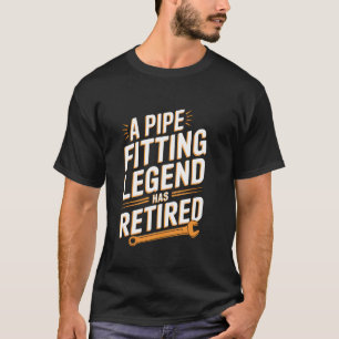 Rentner Klempner Rohrinstallateur Ruheständler Män T-Shirt