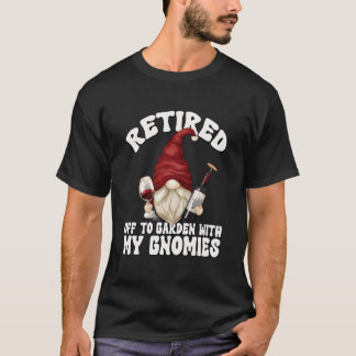 Rentner-Opa-Gnom Für Wein Ruhestand T-Shirt