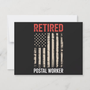 Rentner Postbeamter Ruhestand Einladung