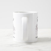 Rentner-Reisender-Geschenktasse Jumbo-Tasse (Rückseite)
