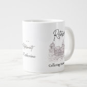 Rentner-Reisender-Geschenktasse Jumbo-Tasse (Vorderseite Rechts)