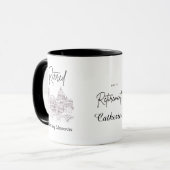Rentner-Reisender-Geschenktasse Tasse (Vorderseite Links)