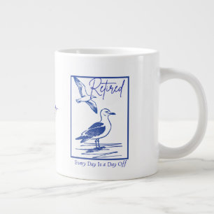 Rentner-Reisender-Tasse als Geschenk Jumbo-Tasse