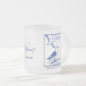 Rentner-Reisender-Tasse als Geschenk Mattglastasse (VorderseiteRechts)