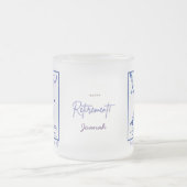 Rentner-Reisender-Tasse als Geschenk Mattglastasse (Mittel)