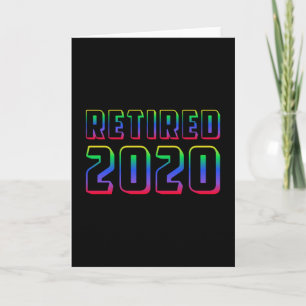 Rentner Ruhestand 2020 Ruhestand Opa Lustiges Gesc Karte